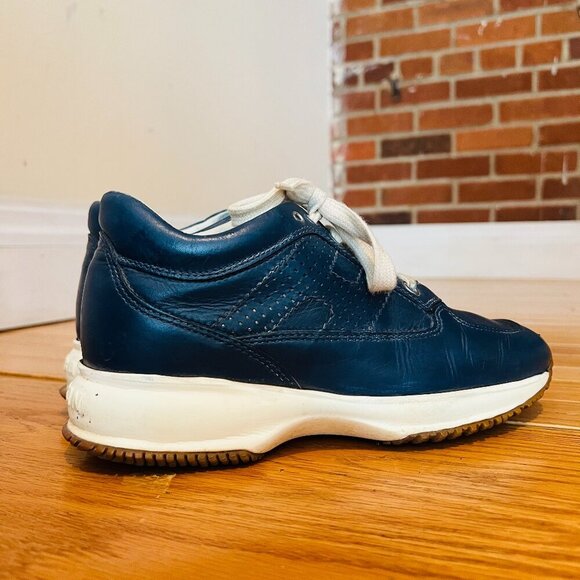 Hogan Interactive Leather Sneakers Women's US 6.5 - Picture 2 of 16